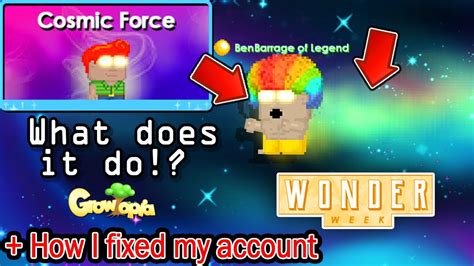 cosmic force growtopia|Cosmic Force .